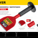 STAYER Red Force, 100 х 230 мм, зубило-конопатка с протектором (2129)