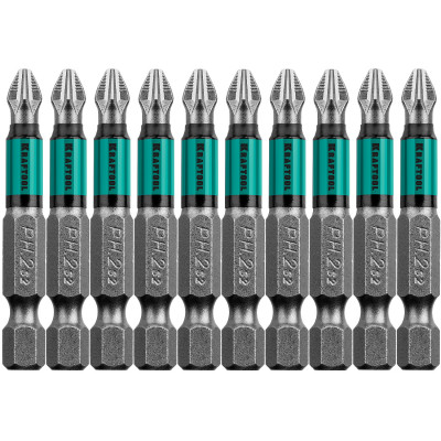 KRAFTOOL Optimum, PH2, 50 мм, 10 шт, биты (26122-2-50-10)