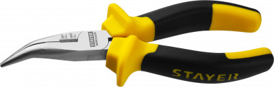 STAYER HERCULES тонкогубцы изогнутые, 160 мм