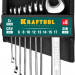 KRAFTOOL 8 шт, 6 - 17 мм, набор комбинированных гаечных ключей (27079-H8C)