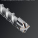 ЗУБР ПРОФИ-4Х 20x410/520 мм, SDS-max бур, ПРОФЕССИОНАЛ (29350-410-20)