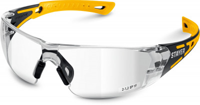 STAYER MX-9 прозрачные защитные очки, открытые, оптический класс 1 (110490)