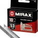 MIRAX тип 53 (A/10/JT21) 10 мм, 1000 шт, калибр 23GA, скобы для степлера (3153-10)