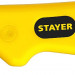 STAYER изогнутое лезвие, монтерский складной нож, Professional (45409)