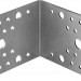 ЗУБР УК-2.5, 80 x 100 x 100 x 2.5 мм, цинк, крепежный уголок (31012-100)