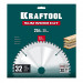KRAFTOOL Slim wood cut 254 х 30 x 2.0 мм, 32Т, диск пильный по дереву, (36955-254-30-32)