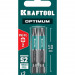 KRAFTOOL OPTIMUM PH/FL 2, 50 мм, 2 шт, биты (261221-2-50-2)