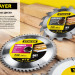 STAYER Fast Line 180 x 20мм 20Т, диск пильный по дереву, быстрый рез
