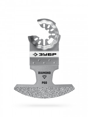 ЗУБР DIAMOND 70x1.6 мм полотно с алмазным зерном Р60: керамика, мрамор, стекло, кирпич, StarQuick (15585-70-1.6)