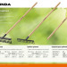 GRINDA GS-10 WOOD, 320 х 95 х 1300 мм, 10 витых зубцов, углеродистая сталь, антикор. покрытие, черенок дерев. высш. сорт, садовые грабли (39581-10)