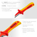KRAFTOOL KN-1, 1000 В, прямой, диэлектрический нож электрика (45401)