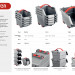 KETER Clickbin 1.3 л, набор лотков для хранения, 4 шт.