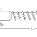 Шурупы ШДШ с шестигранной головкой (DIN 571), 30 х 6 мм, 3 500 шт, ЗУБР