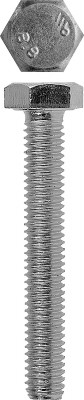 ЗУБР DIN 933, кл. пр. 5.8, M10 х 35 мм, цинк, 4 шт, болт (4-303076-10-035)