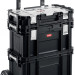 KETER SMART ROLLING, 564 х 373 х 700 мм, (22″), набор пластиковый ящик-тележка + ящик для инструментов + ящик органайзер (38390-22)