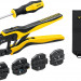 STAYER SP-4M, 4 матрицы в сумке-чехле, пресс-клещи для кабельных наконечников, Professional (45445)