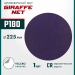 KRAFTOOL Giraffe NET 225 мм, Р180, сетчатый шлифовальный круг на липучке, без отв. (35654-180)