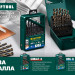 KRAFTOOL HSS-G, 5.0 х 86 мм, сталь P6M5, сверло по металлу (29651-5)