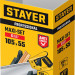 STAYER 100 х 55 мм, 350 мм, пластиковое стусло с пилой, Professional (15395-35)