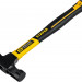 STAYER Hercules-M, 450 г, молоток-гвоздодёр столярный с фиберглассовой рукояткой, Professional (2027-450)