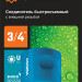 GRINDA TT-34E, 3/4″, с внешней резьбой, для шланга, быстросъемный соединитель, PROLine (8-426502)