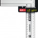STAYER 250 мм, жесткий столярный угольник, Professional (3432-25)